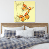 Butterfly Canvas Afdruk (Insitu (Slaapkamer))