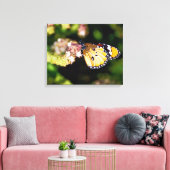 Butterfly Canvas Afdruk (Insitu (Woonkamer))