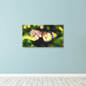 Butterfly Canvas Afdruk (Insitu (Houten vloer))
