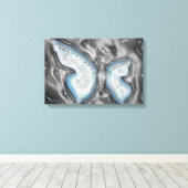 Butterfly Canvas Afdruk (Insitu (Houten vloer))