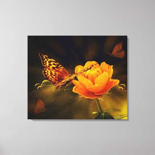 Butterfly Canvas Afdruk (Voorkant)