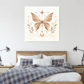 Butterfly Canvas Art | Kleurrijke Natuur geïnspire (Insitu (Slaapkamer))