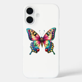 Butterfly iPhone 16 Hoesje