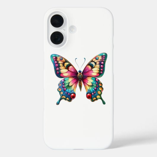 Butterfly Case-Mate iPhone Case (Achterkant)