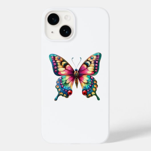 Butterfly Case-Mate iPhone Case (Achterkant)