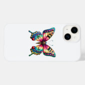 Butterfly Case-Mate iPhone Case (Achterkant (horizontaal))