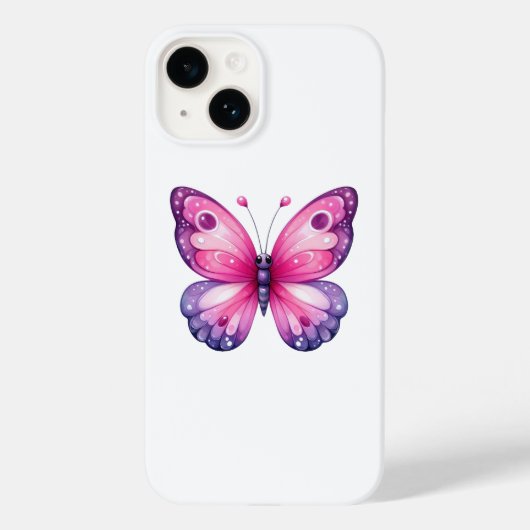Butterfly Case-Mate iPhone Case (Achterkant)