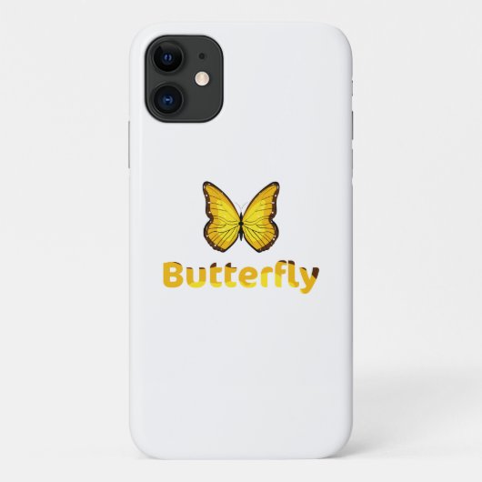 Butterfly Case-Mate iPhone Case (Achterkant)