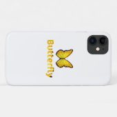 Butterfly Case-Mate iPhone Case (Achterkant (horizontaal))