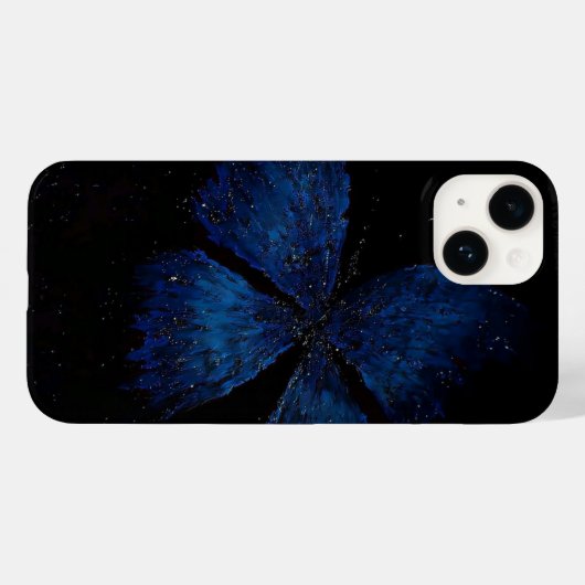 Butterfly Case-Mate iPhone Case (Achterkant (horizontaal))