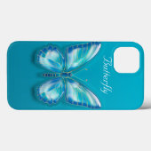 Butterfly Case-Mate iPhone Case (Achterkant (horizontaal))