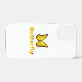 Butterfly Case-Mate iPhone Case (Achterkant (horizontaal))