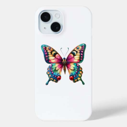 Butterfly Case-Mate iPhone Case (Achterkant)
