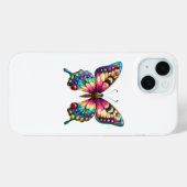 Butterfly Case-Mate iPhone Case (Achterkant (horizontaal))