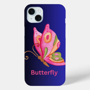 Butterfly iPhone 15 Mini Hoesje