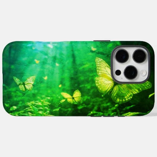 Butterfly Case-Mate iPhone case (Achterkant (horizontaal))