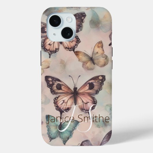 Butterfly Case-Mate iPhone Case (Achterkant)