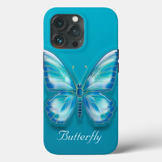 Butterfly Case-Mate iPhone Case (Achterkant)