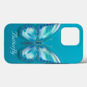 Butterfly Case-Mate iPhone Case (Achterkant (horizontaal))
