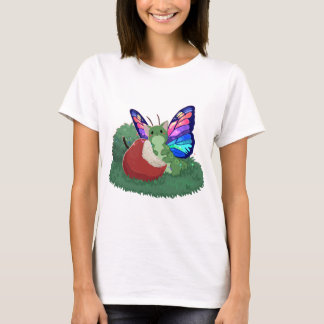 Butterfly cat t-shirt
