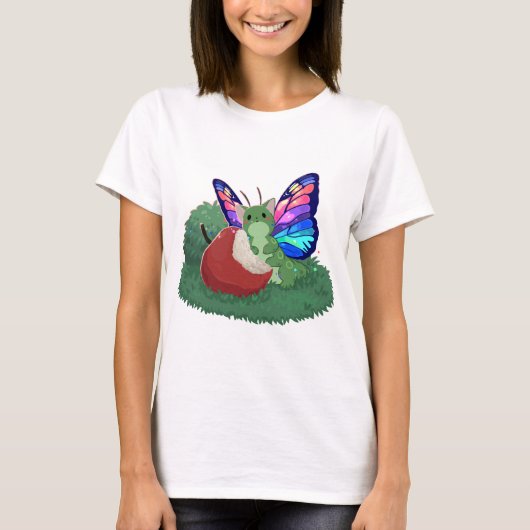 Butterfly cat t-shirt (Voorkant)