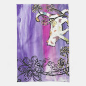 Butterfly Cat Theedoek (Verticaal)