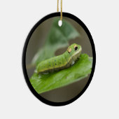 Butterfly Caterpijler Larva Keramisch Ornament (Rechts)