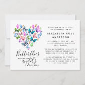 Butterfly Celebration of Life Memorial Service Kaart (Voorkant)