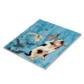 Butterfly Charmer Tegeltje (Zijkant)