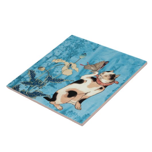 Butterfly Charmer Tegeltje (Zijkant)