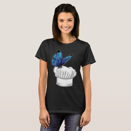 Butterfly Chef pet T-shirt (Voorkant volledig)