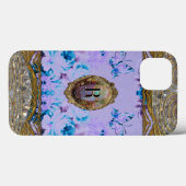 Butterfly Chic Delight Monogram II Case-Mate iPhone Case (Achterkant (horizontaal))
