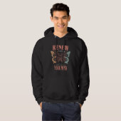 Butterfly Christian Bible Verse Transformed By Chr Hoodie (Voorkant volledig)