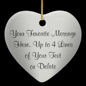 Butterfly Christmas Ornaments with 2 Text Boxes Keramisch Ornament