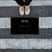Butterfly Circles Golden Folie Black Vip minima Visitekaartje