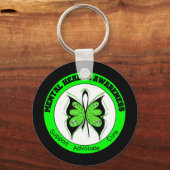 Butterfly Circus Mental Health Awareness Sleutelhanger (Voorkant)