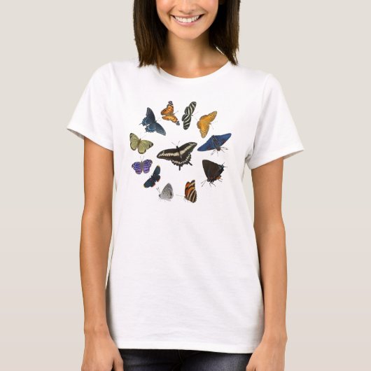 Butterfly Cirkel T-shirt (Voorkant)