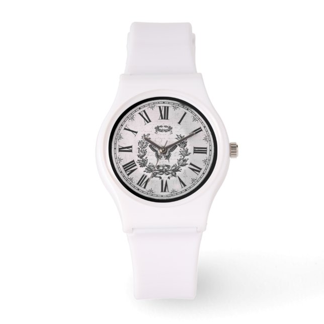 Butterfly Classic Retro Horloge (Voorkant)