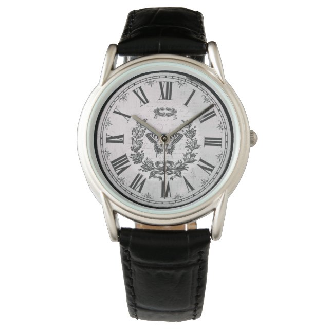 Butterfly Classic Retro Horloge (Voorkant)