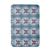 Butterfly Classic Round Sticker Ceramic Ornament Badmat (Voorkant Verticaal)