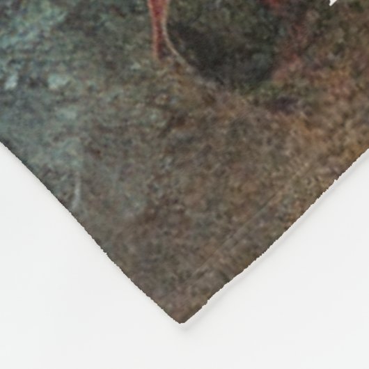 Butterfly Clock Fleece Blanket Ecclesiastes 3:11 (Hoek)