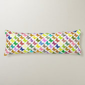 Butterfly Collage Lichaamskussen (Voorkant)