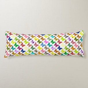 Butterfly Collage Lichaamskussen