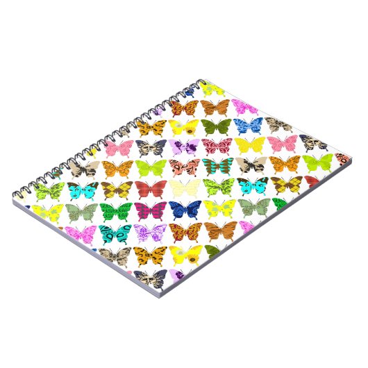 Butterfly Collage Notitieboek (Linkerzijde)