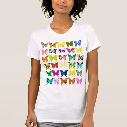 Butterfly Collage T-shirt (Voorkant)