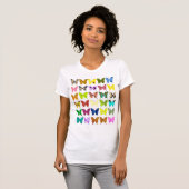 Butterfly Collage T-shirt (Voorkant volledig)