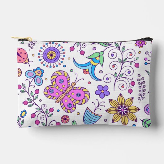 Butterfly Colorful And Flower Cute   Etui (Voorkant)