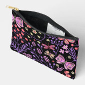 Butterfly Colorful And Flowers Rose cute Etui (Open)