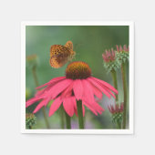Butterfly Coneflower Servetten (Voorkant)