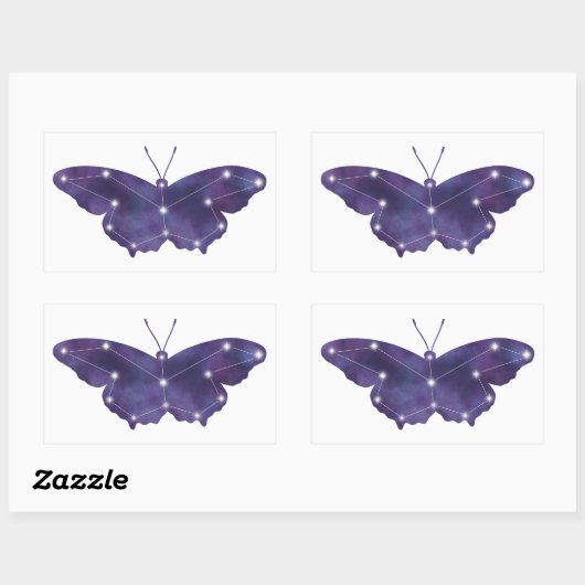 Butterfly Constellation Sticker (Vel)